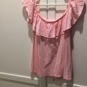 Lilly Pulitzer Off The Shoulder Top